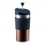 Cestovný pressovač Bodum 350 ml na pohodlnú prípravu frenchpress kávy kdekoľvek na cestách. 