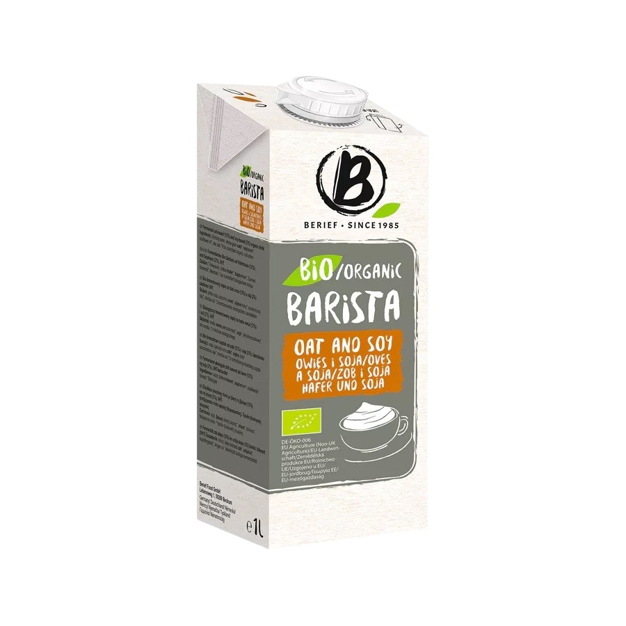 Organický ovsený nápoj Barista BERIEF 1 l - zľava