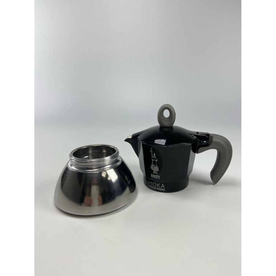 Bialetti Moka Induction 2 šálky čierna NOVINKA – POUŽITÁ/ZĽAVA