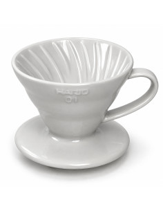 Hario dripper V60-01 keramický - biely (VDC-01W) 2