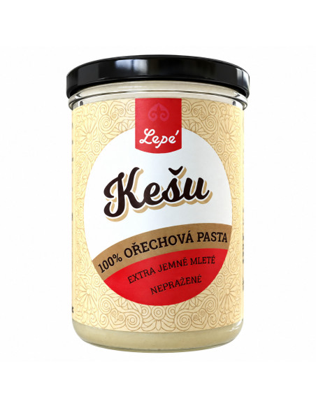 Lepé Kešu maslo 400 g – 100 % prírodná orechová pasta