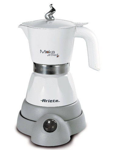 Elektrická moka kanvica Ariete Moka Aroma 1358/10, biela
