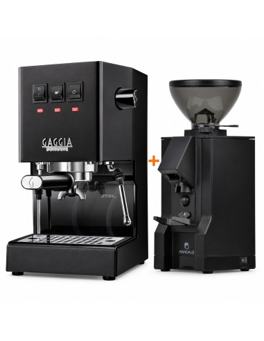 Súprava Gaggia Classic E24 čierna + Eureka Mignon Manuale