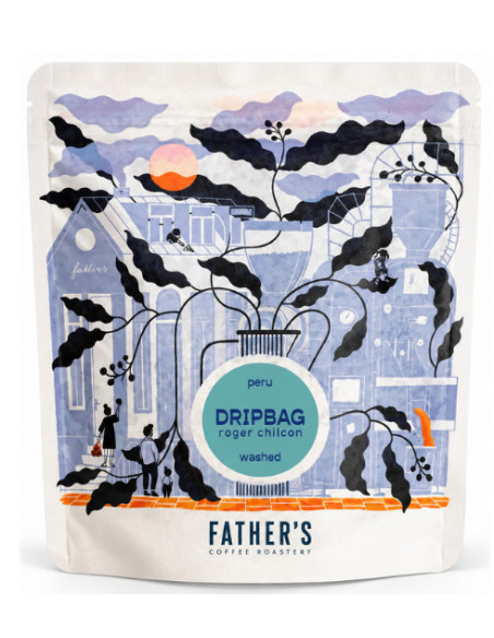 Coffee Fathers Roger Chilcon, Peru – drip bag, 5 × 12 g