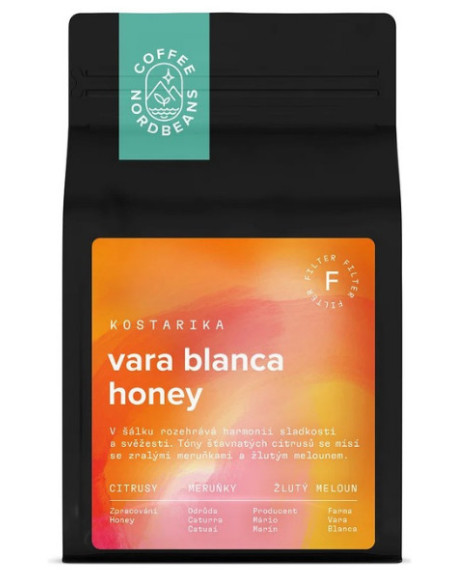 Nordbeans Kostarika Vara Blanca Honey 250 g